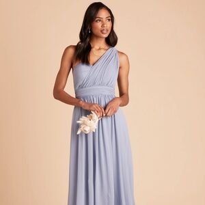 Never Worn NWT Birdy Grey Grace Convertible Dress in Small Dusty Blue